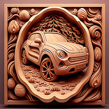 3D модель Fiat 500X (STL)